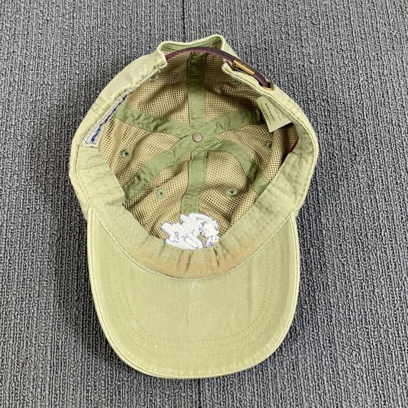 The Hang Out Bar & Grill Baseball Hat Unisex Adjustable Olive Green Strapback - Picture 9 of 15